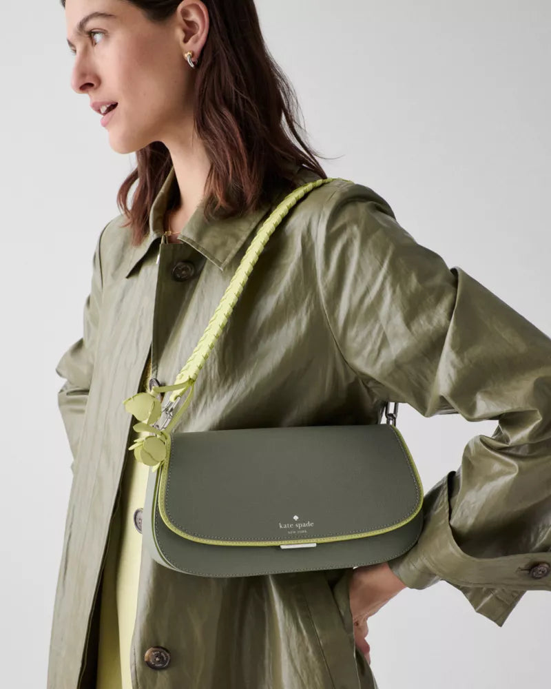 [AT DELHI]  KATE SPADE Quinn Floral Strap Shoulder Bag - Dusky Pine Multi image 1