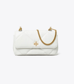TORY BURCH Mini Kira Diamond Quilt Flap Bag - Cirrus Cloud image 3