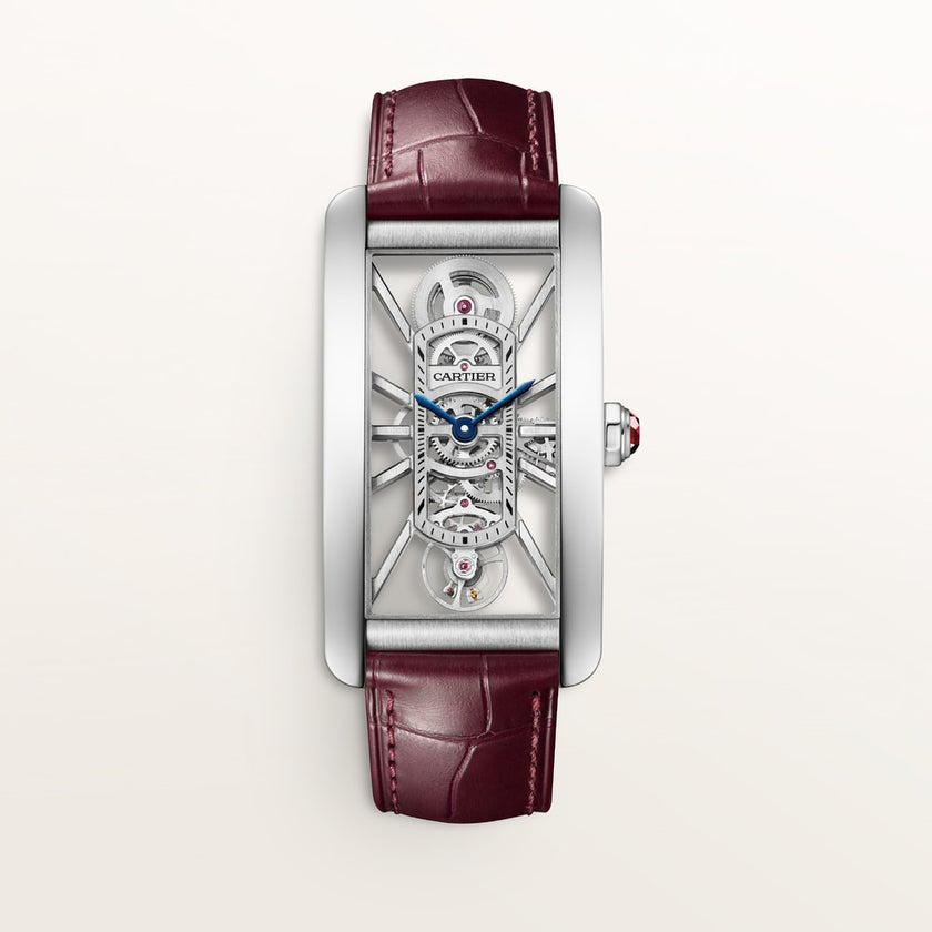 Brand New Tank Américaine Skeleton Watch CRWHTA0041 at HauteBook.com. Best prices in US, EU, UK & India. Lifetime Authenticity Guarantee. All India Delivery. Trusted by India's Top 1%.