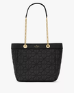 KATE SPADE Spade Flower Quilted Fabric Medium Tote image 4