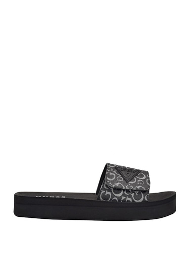 GUESS Parties Logo Slides - Black image 0