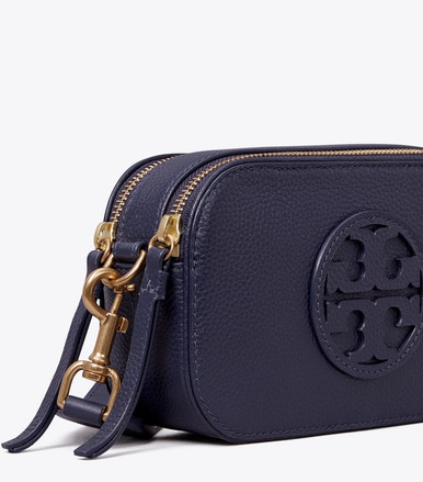 TORY BURCH  Mini T Monogram Miller Crossbody Bag - Tory Navy image 3