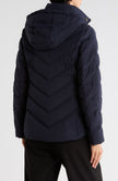 MICHAEL KORS  Water Resistant Chevron Quilted Jacket - Midnight (Arriving In Delhi) image 1