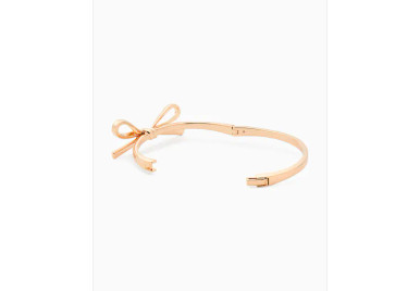 KATE SPADE  Skinny Mini Bow Bangle image 0