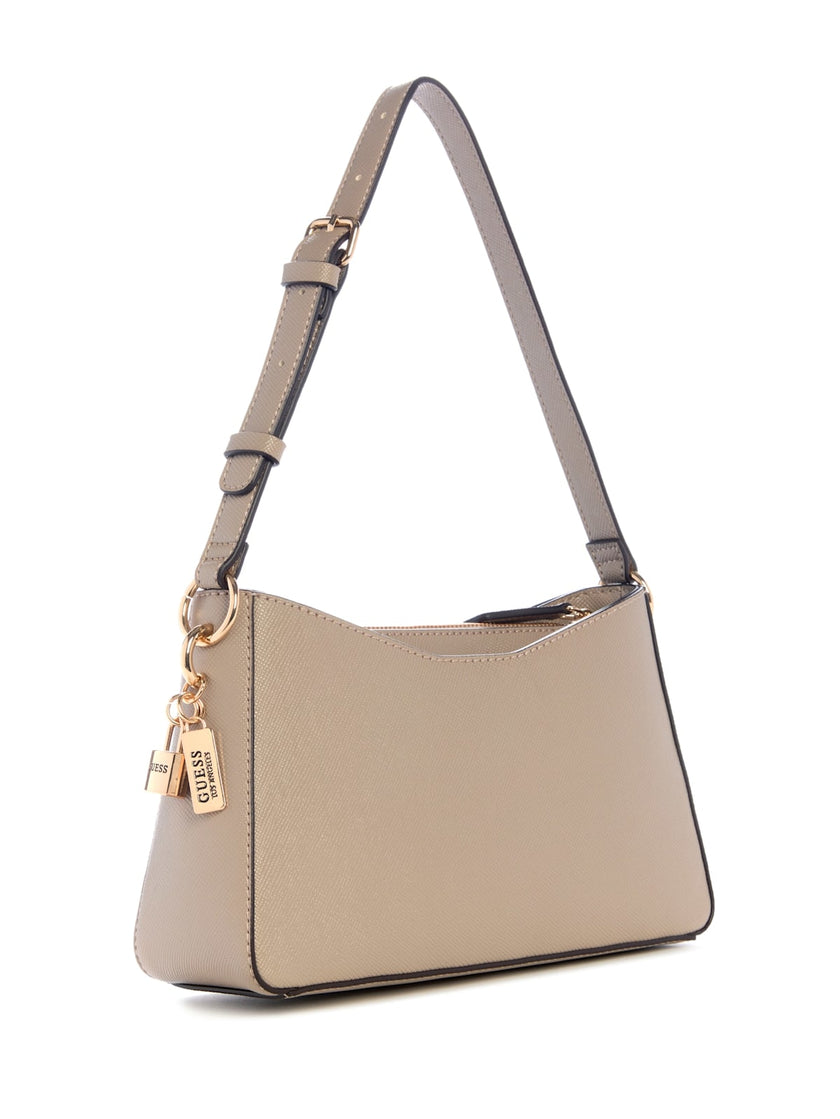 Guess Alesso Shoulder Bag - Brown image 2