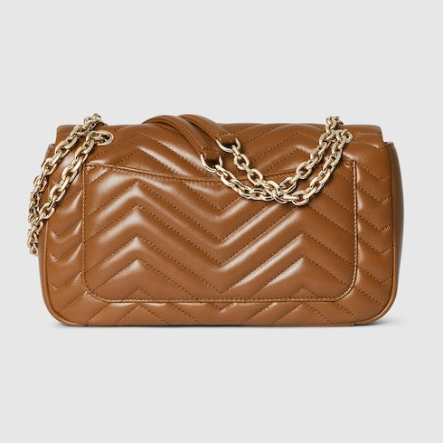 GUCCI Medium GG Marmont Shoulder Bag - Brown image 2