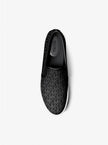 MICHAEL KORS Teddi Signature Logo Slip-On Sneaker - Black image 2