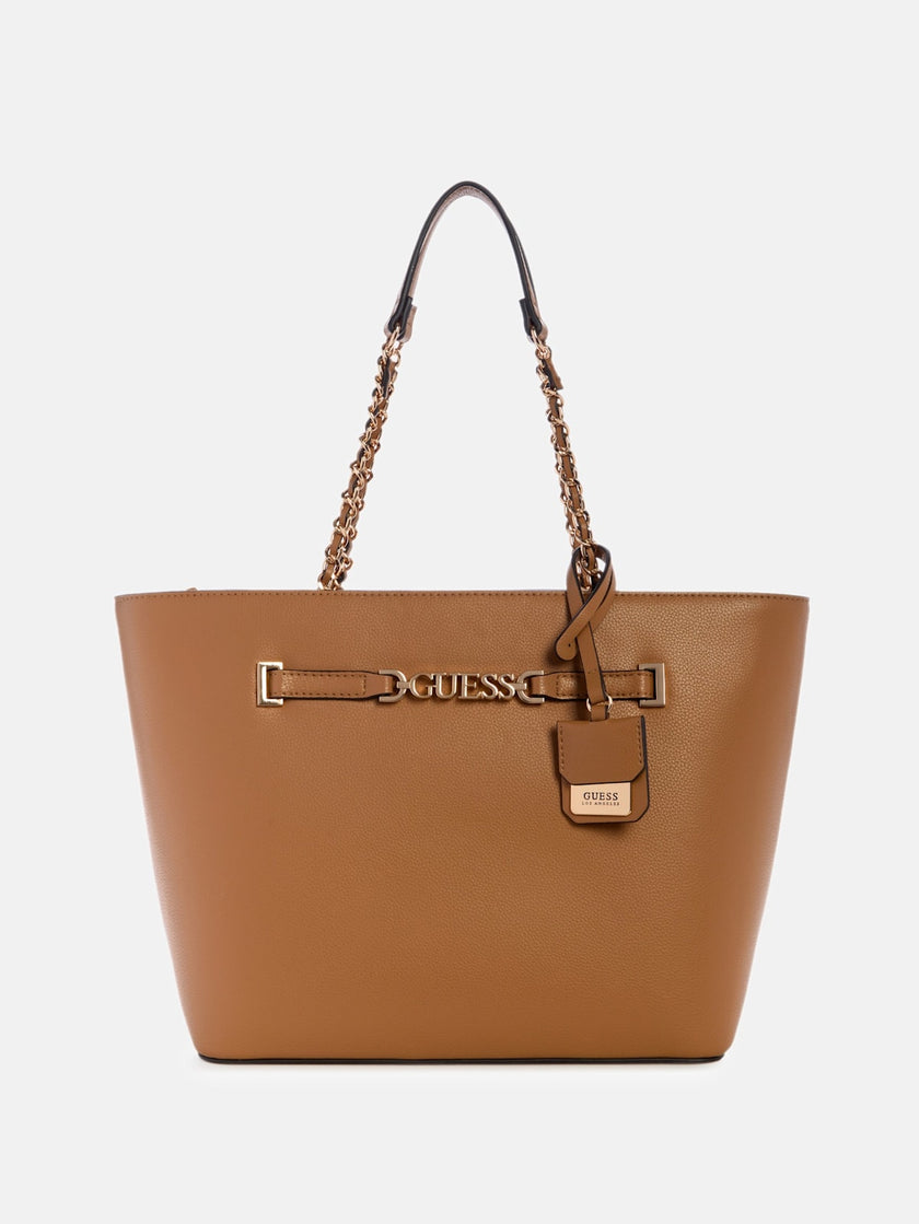 GUESS Rhiannon Tote - Brown image 0
