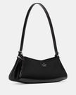 [AT DELHI]  KATE SPADE Frankie Textured Patent Leather Small East West Shoulder - Black image 2
