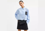 COACH Poppy Crossbody Bag With Star Print - Novelty leather/Silver/Black Multi image 3