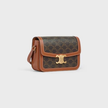 CELINE Classique Triomphe Bag In Triomphe Canvas And Calfskin (@Delhi Studio) image 1