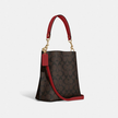 COACH Mollie Bucket Bag 22 In Signature Canvas image 5