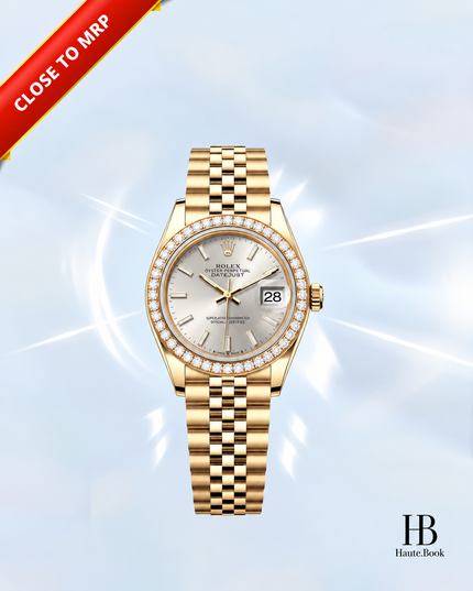 [AT MRP] [Brand New] Rolex Lady-Datejust 279138RBR Silver Dial Diamond Bezel 28 mm