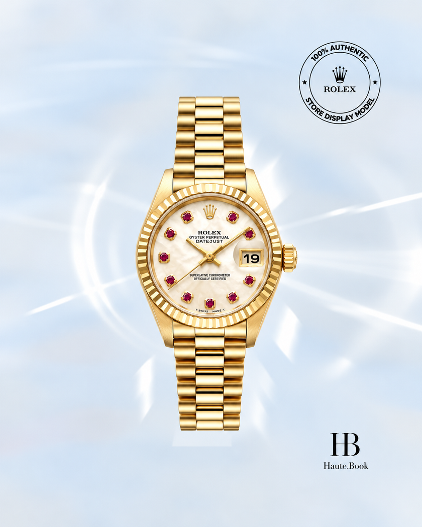 [Store Display] Rolex Datejust Mother-of-Pearl Dial Presidential 26 mm