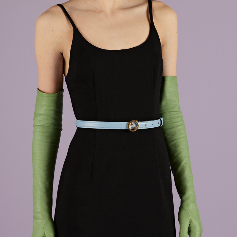 GUCCI Blondie thin belt - 90 image