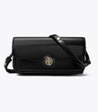 [AT DELHI] TORY BURCH Robinson Spazzolato East/West Shoulder Bag - Black image 1