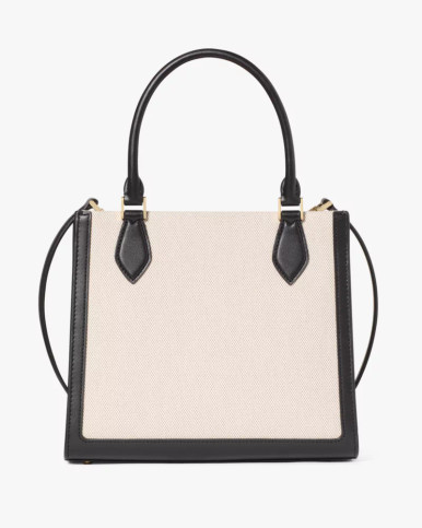 [ARRIVING] KATE SPADE  Ellie Canvas Small Tote - Black Multi image 3