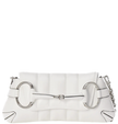 GUCCI Horsebit Chain Small Shoulder Bag White image 5