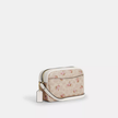 COACH Mini Jamie Camera Bag In Signature Canvas With Floral Print - Gold/Sand Multi image 2