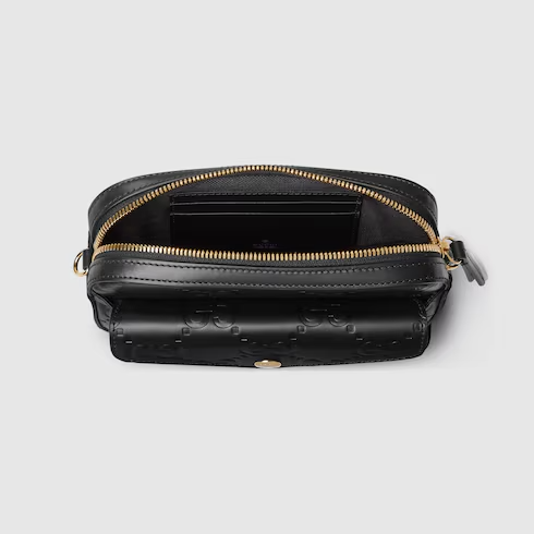 GUCCI GG Super Mint Shoulder Bag - Black image 4