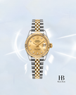 [Store Display] ROLEX Datejust Champagne Diamond Jubilee Yellow Gold Stainless Steel 78274 31 mm