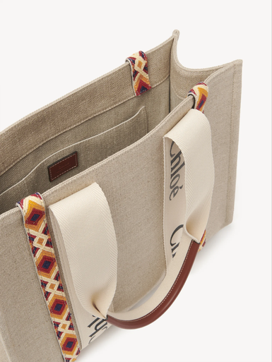 CHLOE Medium Woody Tote Bag - Sepia Brown (@Delhi Studio) image 1