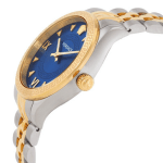 VERSACE Hellenyium Quartz Blue Dial Two-Tone Ladies Watch image 1