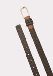 MICHAEL KORS Oxford Belt-Dark Brown image 3