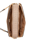 Guess Zakaria Debossed Logo Double-Zip Crossbody - Neutral image 3
