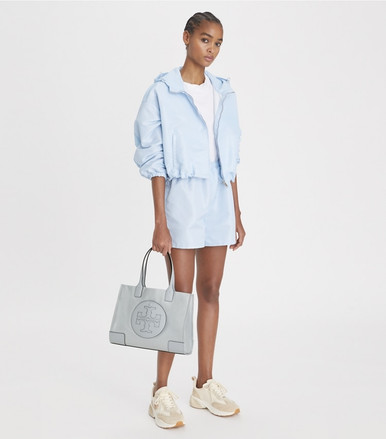 TORY BURCH Small Ella Tote Bag -Powder Blue image 0