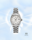 [Store Display]* Rolex Datejust Silver Computer Diamond Dial 26 mm