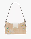 KATE SPADE  Reegan Daisy Straw Small Shoulder Bag image 3