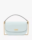 KATE SPADE Krista Patent Chain Crossbody - Hazy Morning image