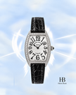 [Brand New] Franck Muller Cintrée Curvex 1752QZDP Silver Dial 25 × 35 mm