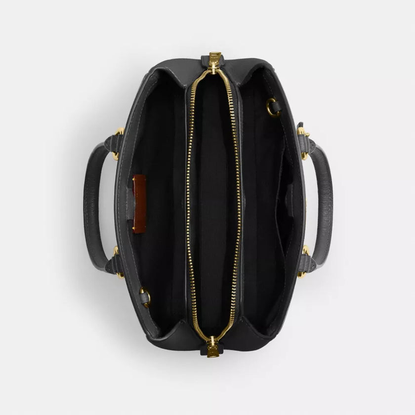 COACH Savannah Small Carryall Bag - Gold/Black image 2