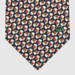 GUCCI Interlocking G Baseball Hat Print Silk Tie image 2