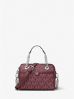 MICHAEL KORS  Blaire Extra-Small Logo Duffel Crossbody Bag - MERLOT image