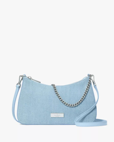 KATE SPADE Margot Studded Denim Convertible Crossbody image 3