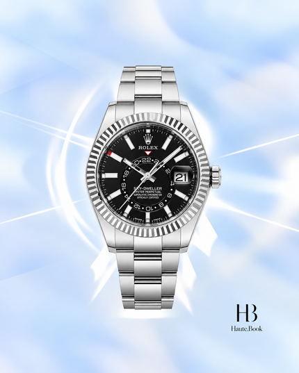 [Brand New] Rolex Sky-Dweller Black Dial Stainless Steel  336934  42 mm