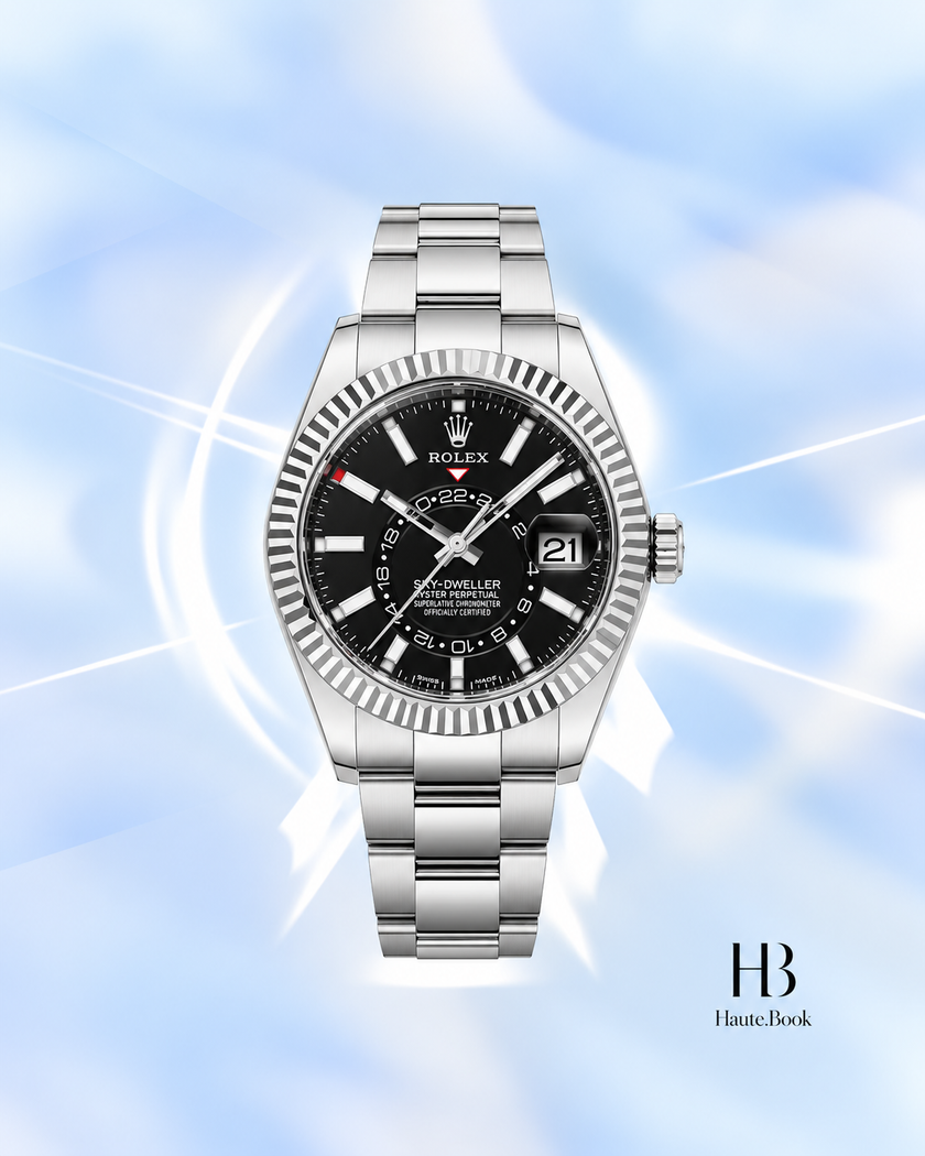 [Store Display] Rolex Sky-Dweller Black Dial Stainless Steel 42 mm
