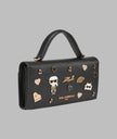 KARL LAGERFELD Jacqueline Leather Convertible Wallet image 2
