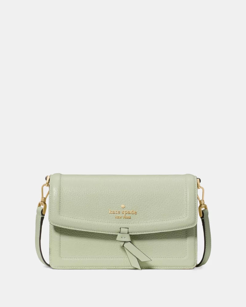 KATE SPADE Knott Mini Crossbody Bag - Light Olive image 1