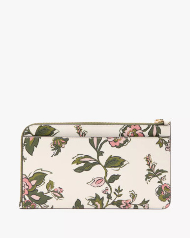 KATE SPADE Lucy Floral Medium L-zip Wristlet image 1