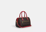 COACH Rowan Satchel Bag In Maxi Signature Canvas (Arriving In Delhi) image 3