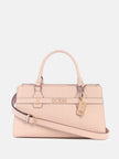 Guess Eldoria Logo Satchel - Brown image 0