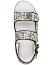 [AT DELHI] KARL LAGERFELD  Charlay Ankle Strap Espadrille - White image 2