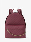 MICHAEL KORS Slater Large Signature Logo Backpack - Cherry image 0