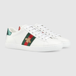 GUCCI Embroidered Ace Sneakers For Women - 37.5 image