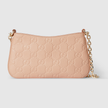 GUCCI GG Emblem Super Mini Bag - Light Pink image
