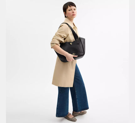 COACH Hadley Turnlock Tote Bag image 1